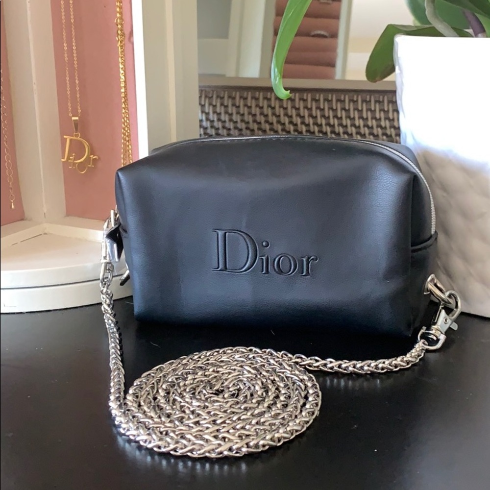 DIOR black mini shoulder bag